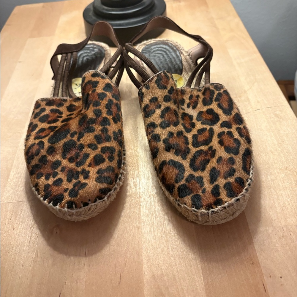 Leopard Print Women's Espadrilles